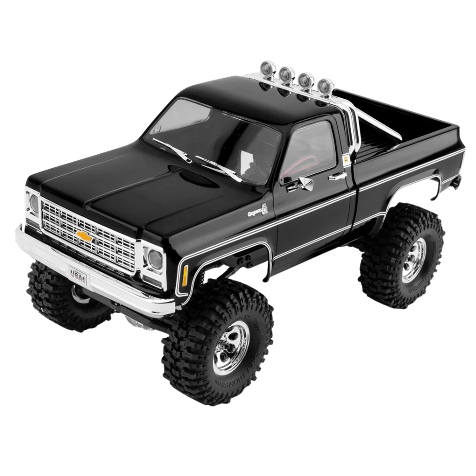 Traxxas TRX-4M Chevy K10 High Trail Edition 1/18 RTR RC Rock Crawler Black 97064-1