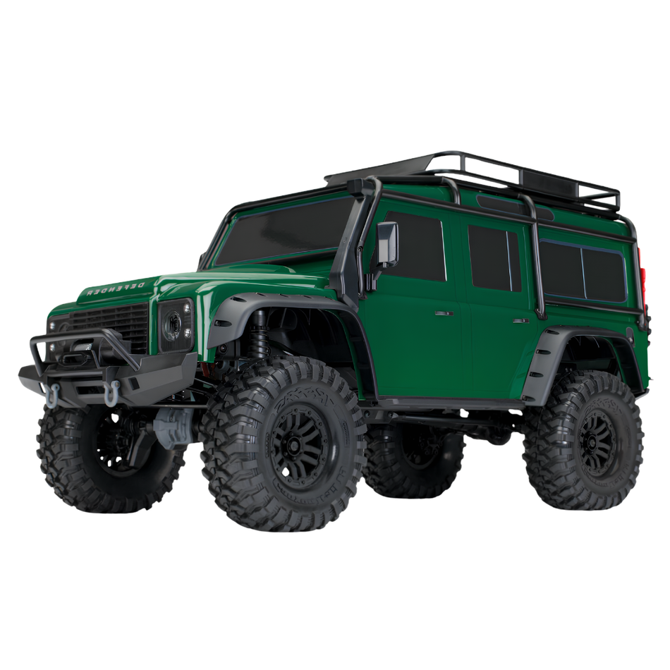 Traxxas TRX-4 Land Rover Defender RTR RC Rock Crawler 1/10 Clipless Green 82256-4