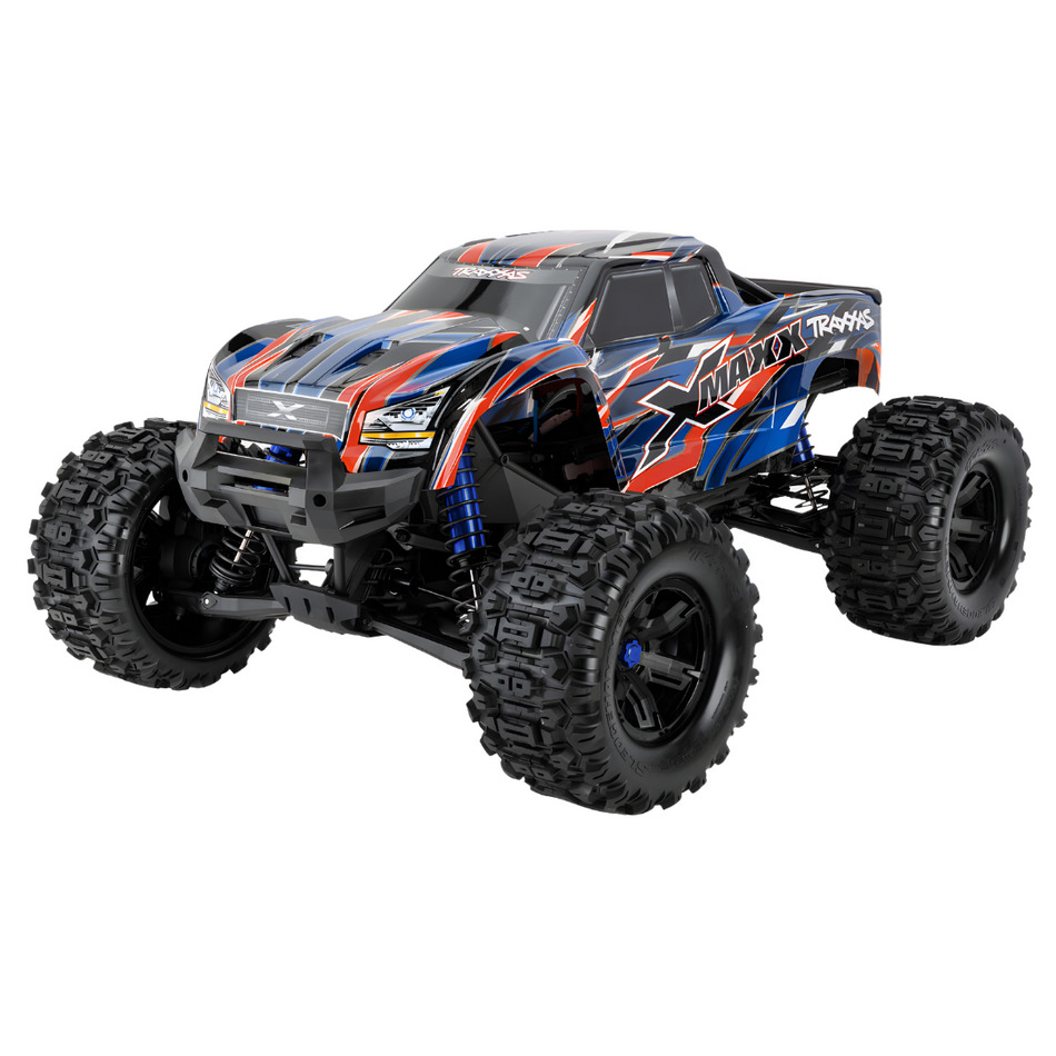 Traxxas X-Maxx 8S 1/6 4WD RC Monster Truck RTR w/ Belted Tyres 2024 Blue 77096-4