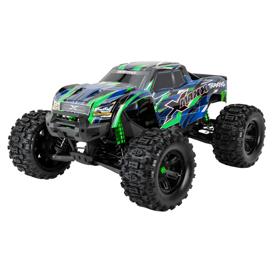 Traxxas X-Maxx 8S RC Monster Truck 1/6 4WD RTR Green 77096-4