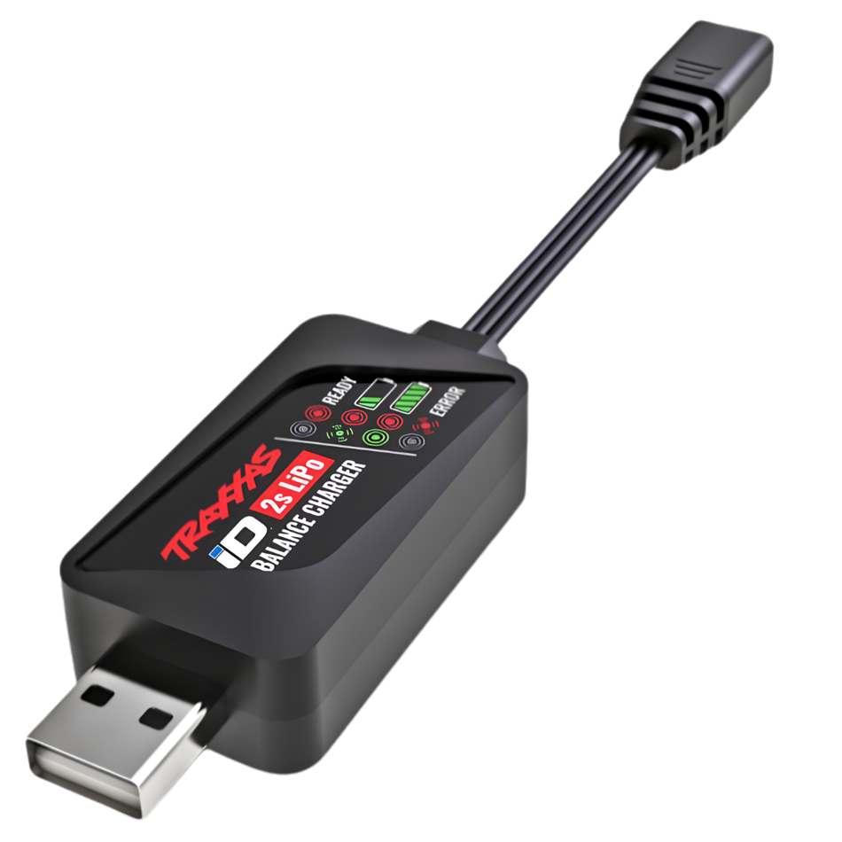 Traxxas iD 2A USB-A Balance Charger 2S 7.4V LiPo TRA-9767