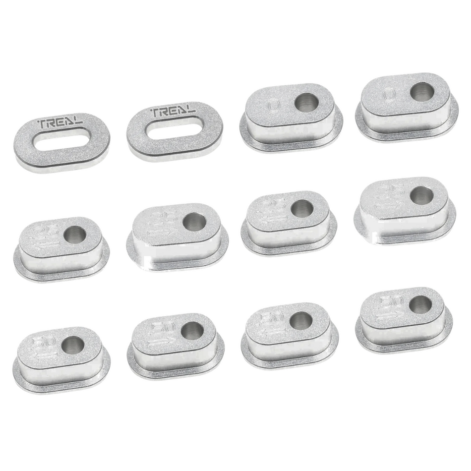 Treal Aluminum 7075 Chain Tension Adjuster Set Suits Losi 1/4 Promoto-MX