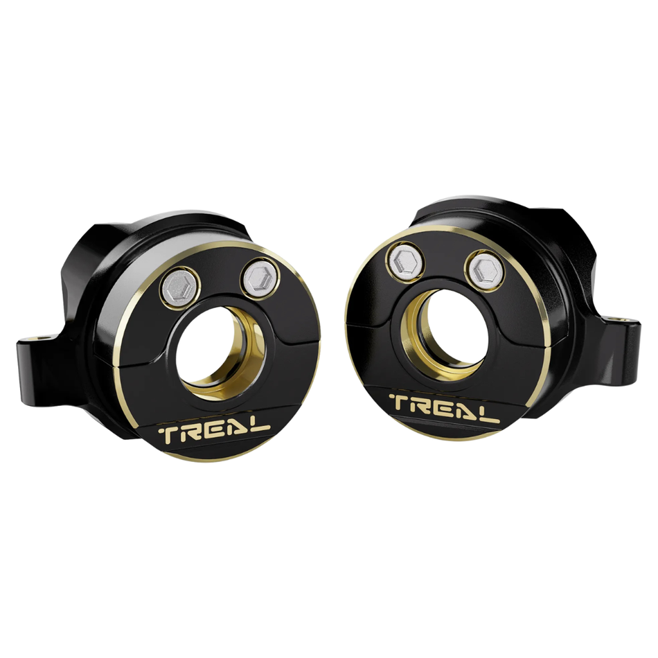 Treal Axial SCX30 Brass Steering Knuckles Heavy Weight Set 1/30 X004ZVE00H