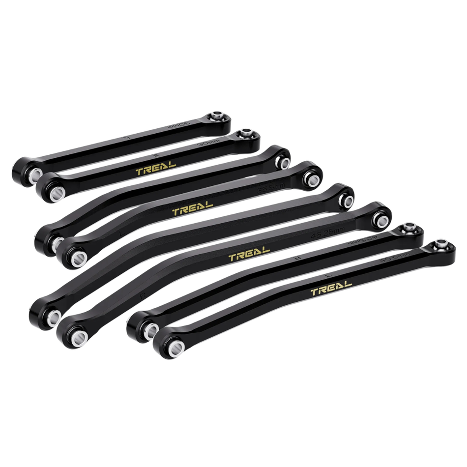 Treal Brass High Clearance Chassis Links Set Axial SCX30 1/30 X005010ZP5