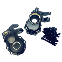 Treal Brass Inner Front Portal Drive Housing Suits TRX-4 TRX-6 Black X0023D9TR3