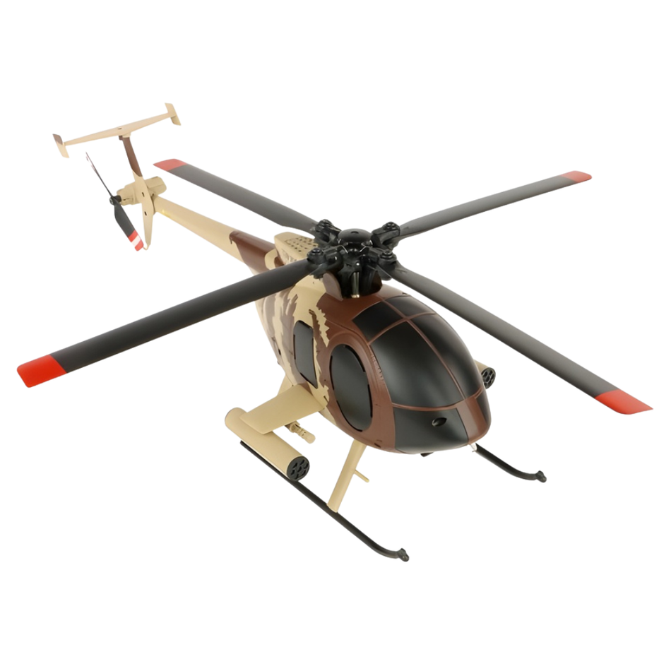 Twister TWST1003M MD500 Scale 250 Flybarless Helicopter Military 6 Axis
