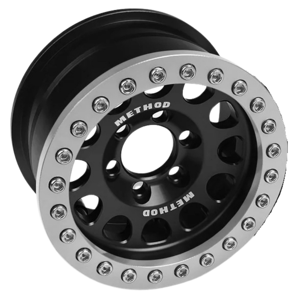 Vanquish 1.9" Method 105 Beadlock Crawler Wheels (Black) Anodized (2) VPS07911