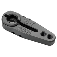 Vanquish 24mm Grey Clamping Servo Horn (25T) VPS02410