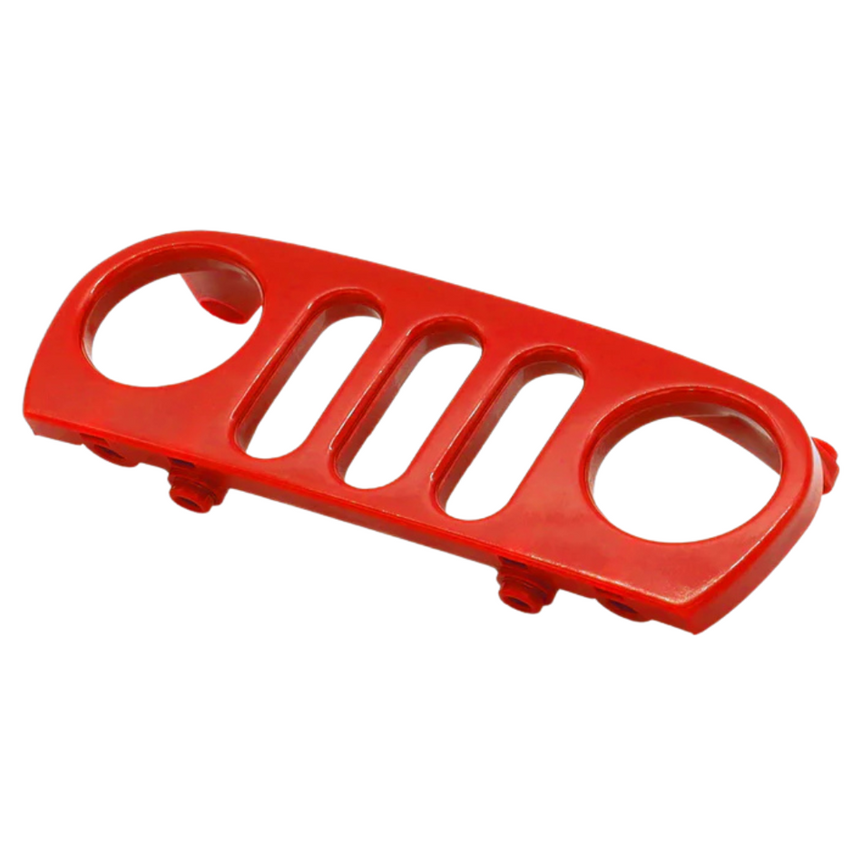 Vanquish H10 Optic HWO Jeep Style Grille Red VPS10522