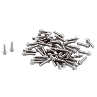 Vanquish Hex Scale Stainless Steel Wheel Screws 1-64 Kit 50pcs VPS05002