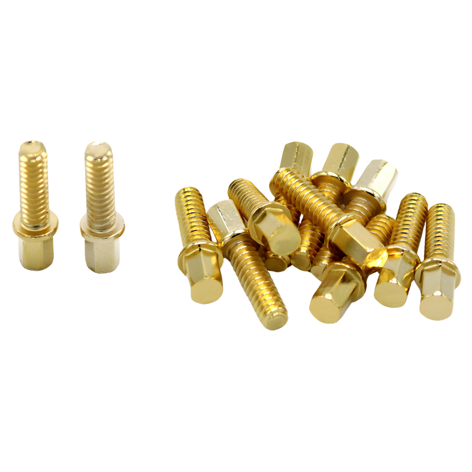 Vanquish SLW Hub Steel GR8 Gold 4-40 Screw Kit (Long) Scale Style VPS01706