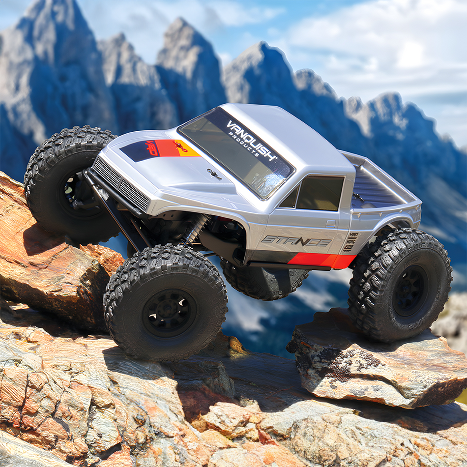Vanquish VRD Stance RTR RC Competition Rock Crawler 4x4 1/10 Silver VPS09009B