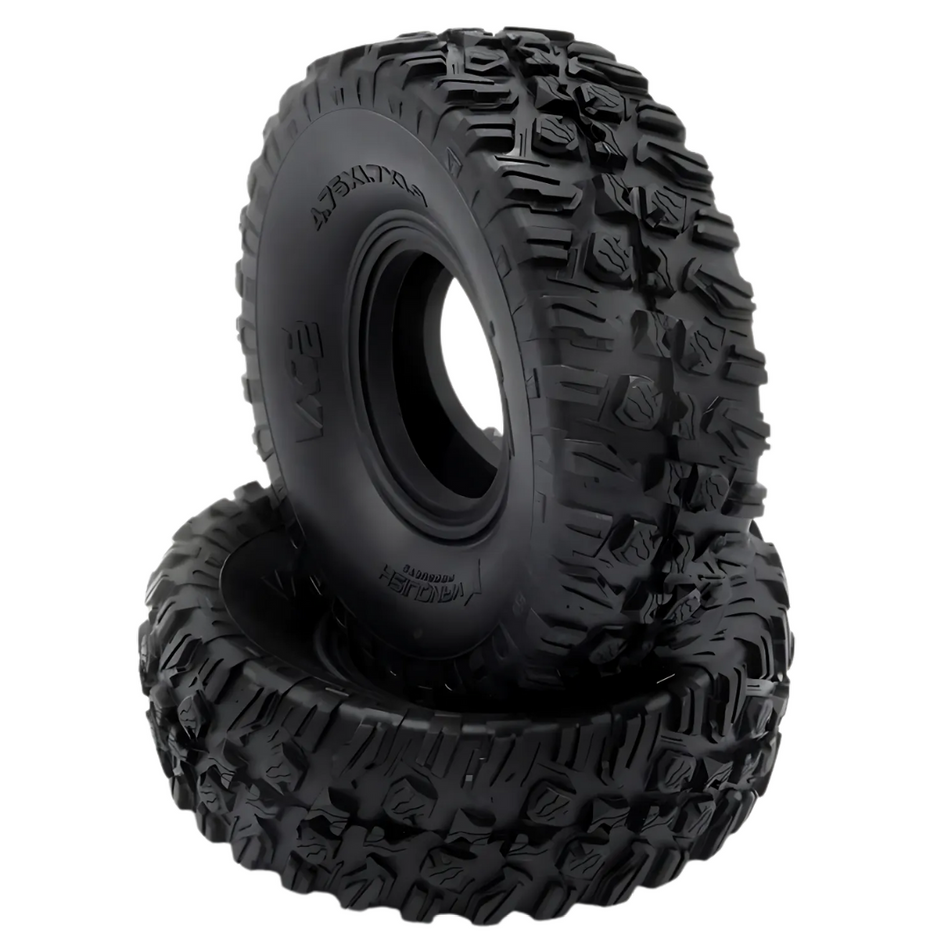 Vanquish VXT2 1.9 Rock Crawler Tyres Red Compound 2pcs VPS10102