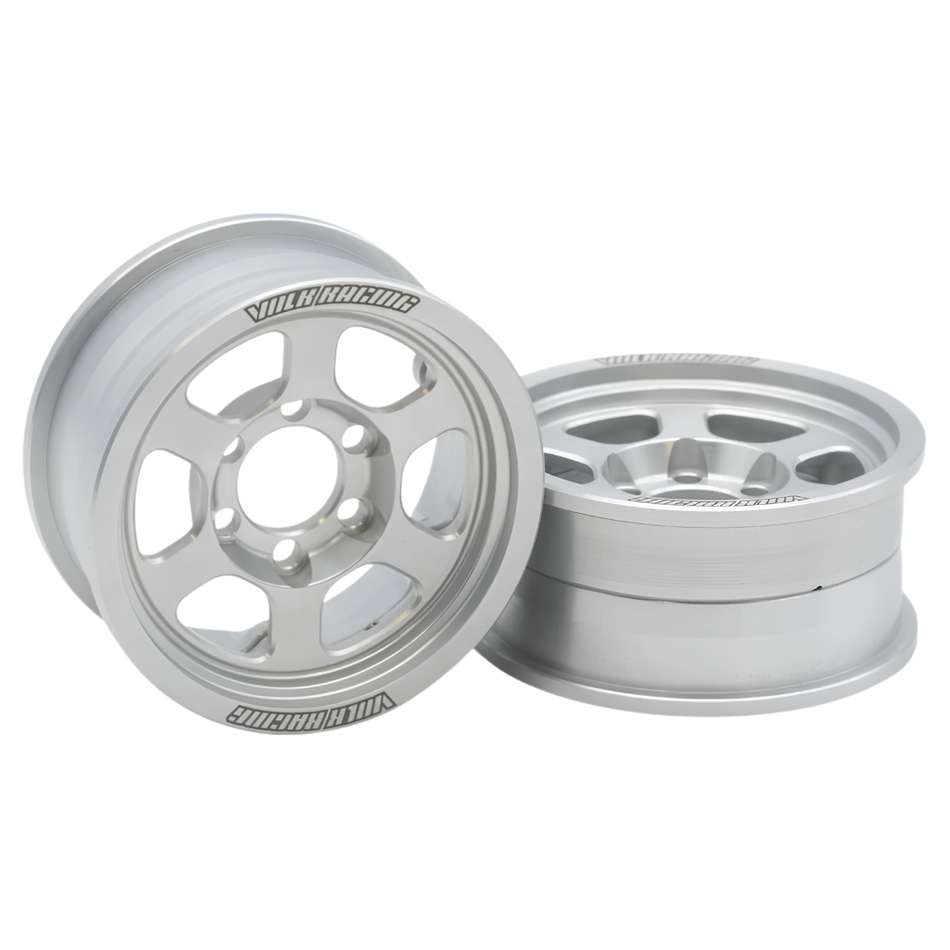Vanquish Volk Racing TE37XT 1.9 Aluminium Crawler Beadlock Wheels Clear VPS08521