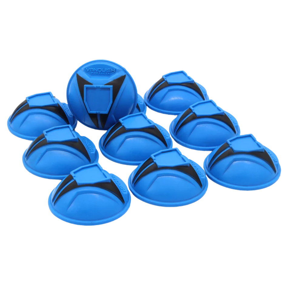 Vanquish RC Rock Crawler Course Marker Cone Hat Pack 10 Piece Blue VPS10541