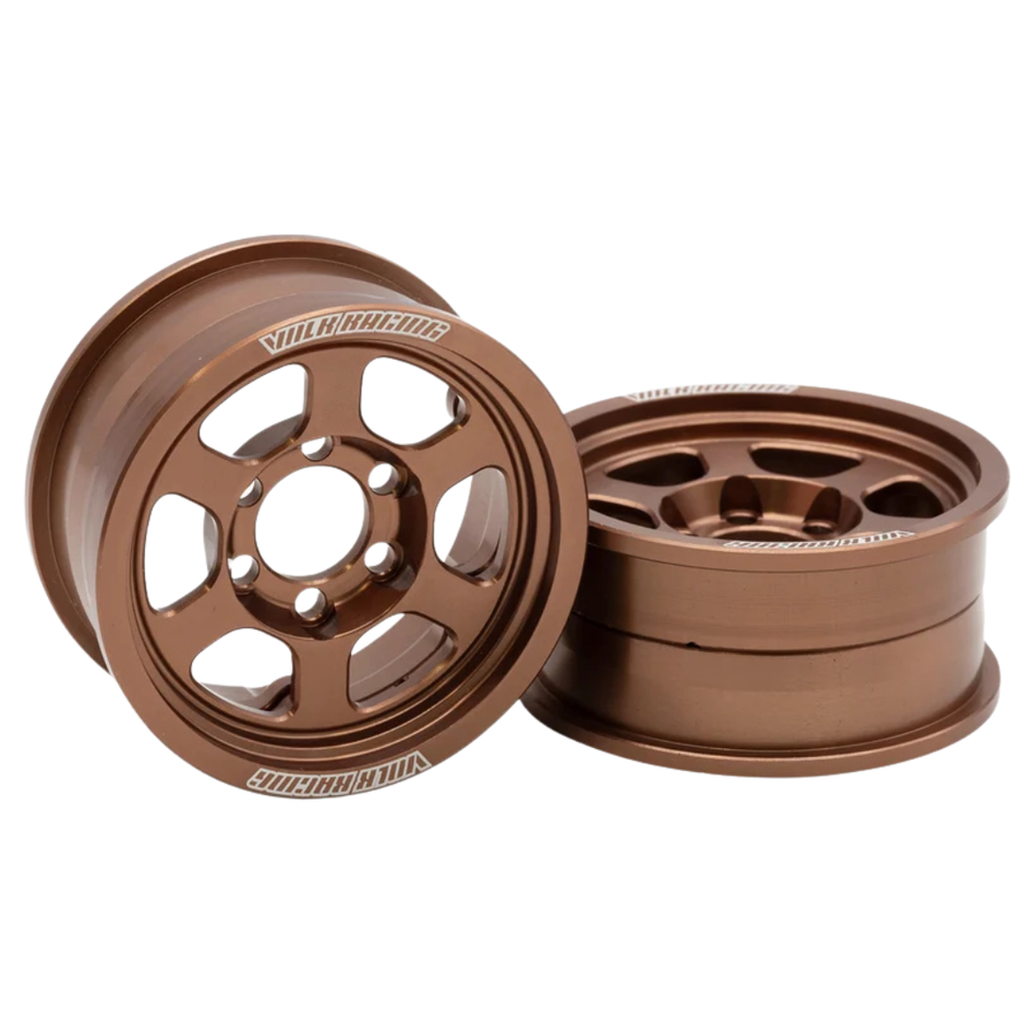 Vanquish Volk Racing TE37XT 1.9 Aluminium Crawler Beadlock Wheels Bronze VPS08525