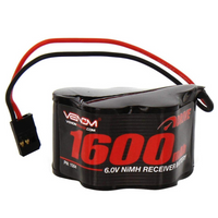 Venom 6V 1600mAh Hump Receiver NiMH Battery FUT VEN-1504