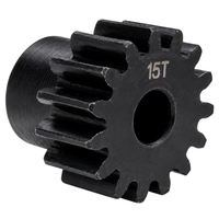 Vitavon Mod1 Pinion Gear 15T 5mm Bore Steel RC Gear SCX6 Arrma 6S SCX6080