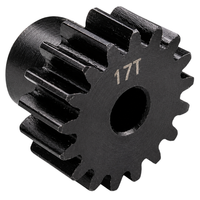 Vitavon Mod1 Pinion Gear 17T 5mm Bore Steel RC Gear SCX6 Arrma 6S SCX6080