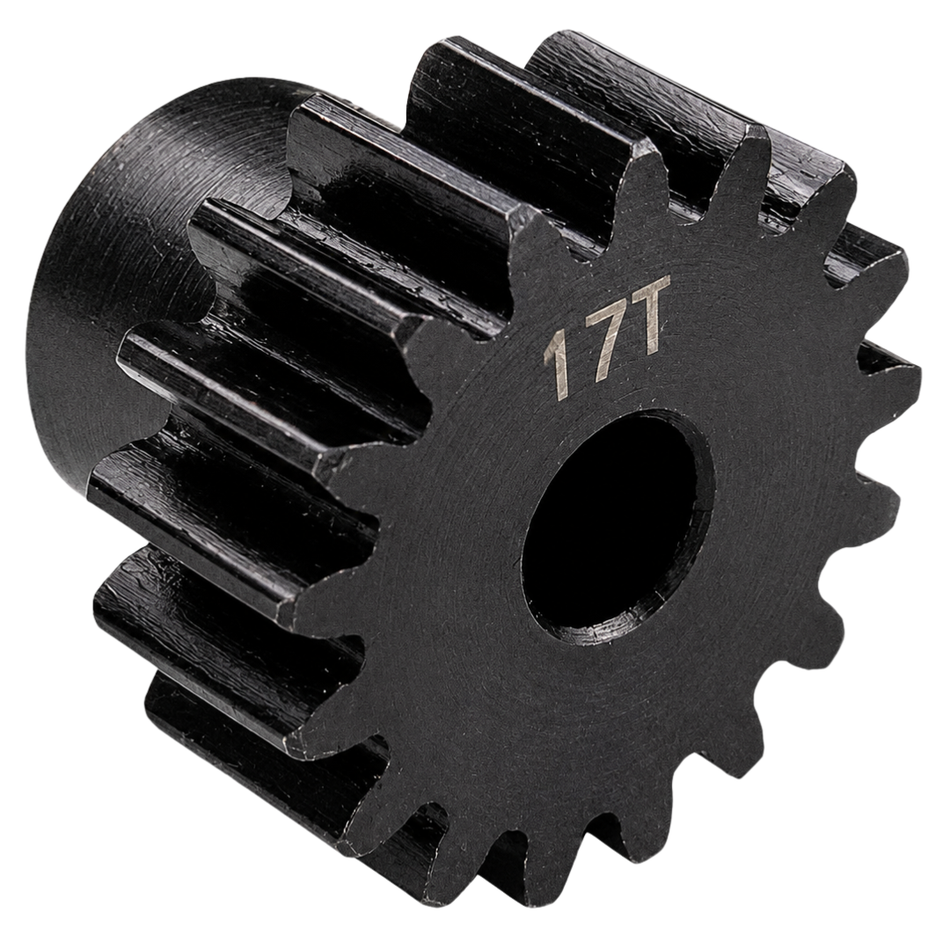 Vitavon Mod1 Pinion Gear 17T 5mm Bore Steel RC Gear SCX6 Arrma 6S SCX6080