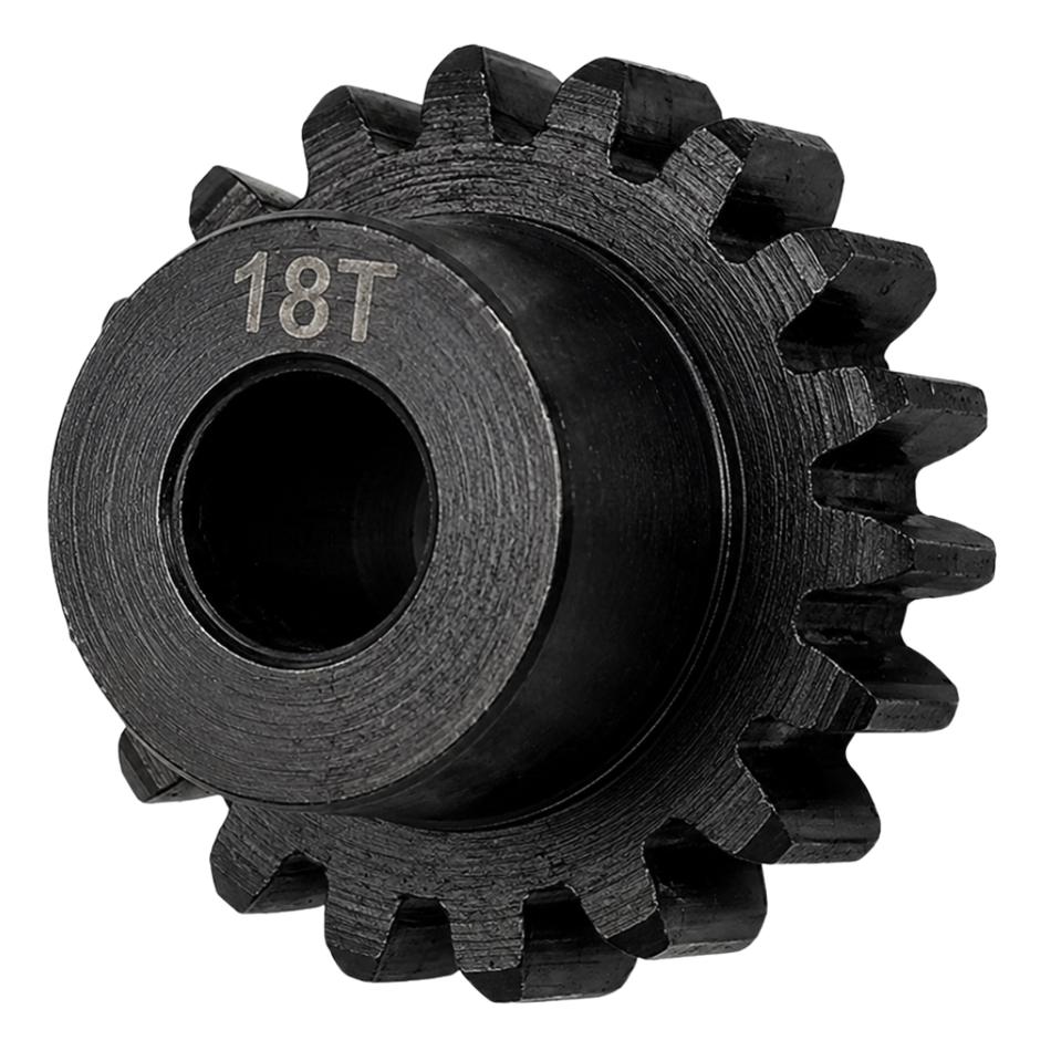 Vitavon Mod1 Pinion Gear 18T 5mm Bore Steel RC Gear SCX6 Arrma 6S SCX6080