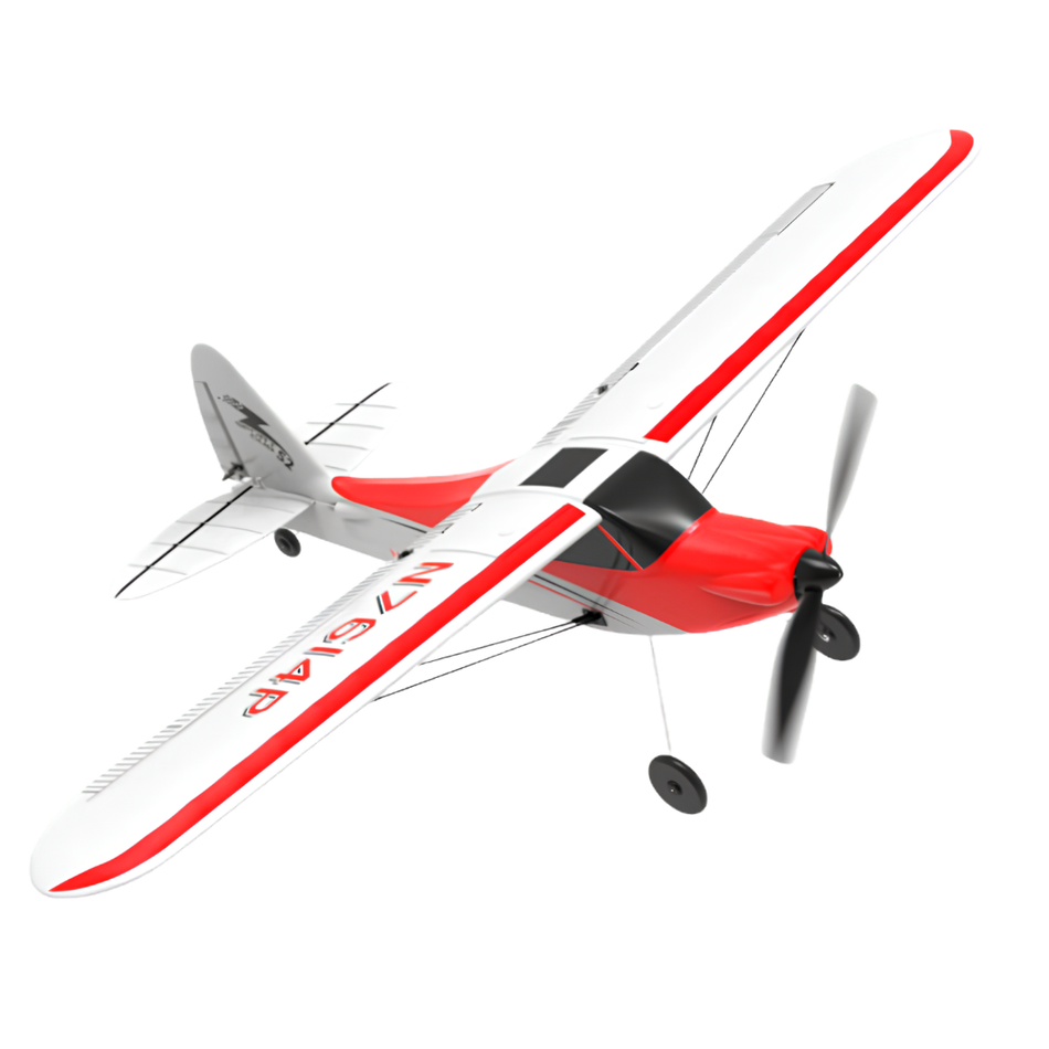 Volantex RC Sport Cub 500mm RTF 4CH RC Airplane with Gyro &amp; 2 Batteries FX-76104R-2B