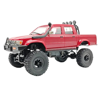 WPL C64-1 Toyota Hilux 1/16 4WD RTR RC Rock Crawler Red C64-1-R