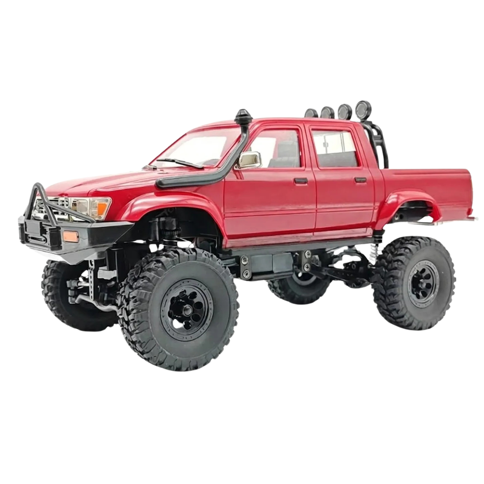 WPL C64-1 Toyota Hilux 1/16 4WD RTR RC Rock Crawler Red C64-1-R