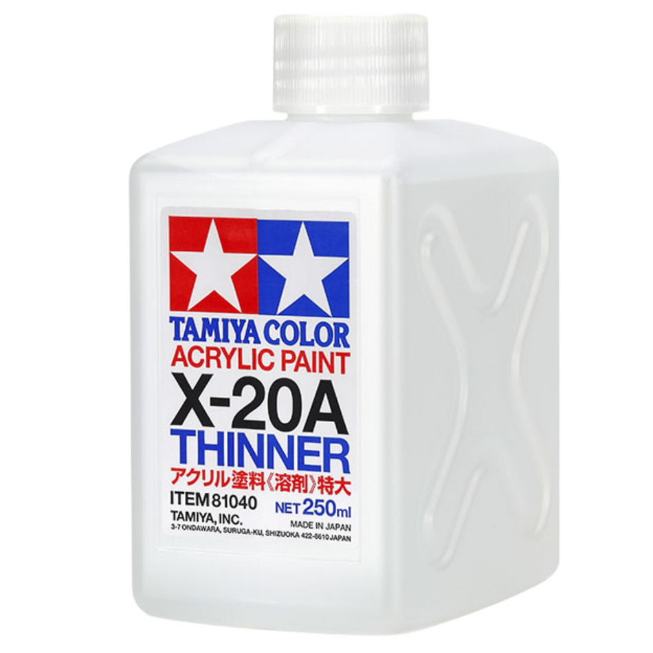 Tamiya X-20A ACRYLIC THINNER (250ml) 81040-A00