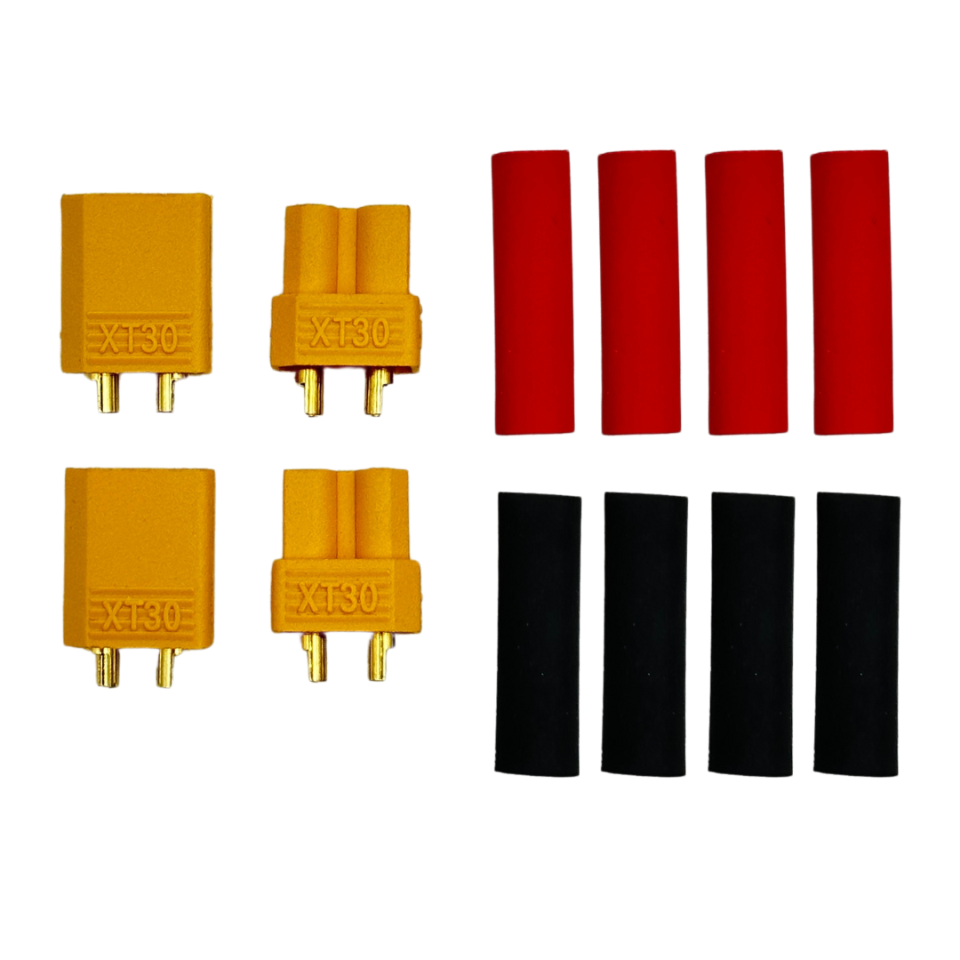 FPVDrone XT60 Male to Female Connectors with JST Female in FPVDrone XT60 Male to Female Connectors with JST Female in