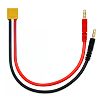 XT60 Charge Lead Cable w/ 4mm Bullets 20cm (B3)