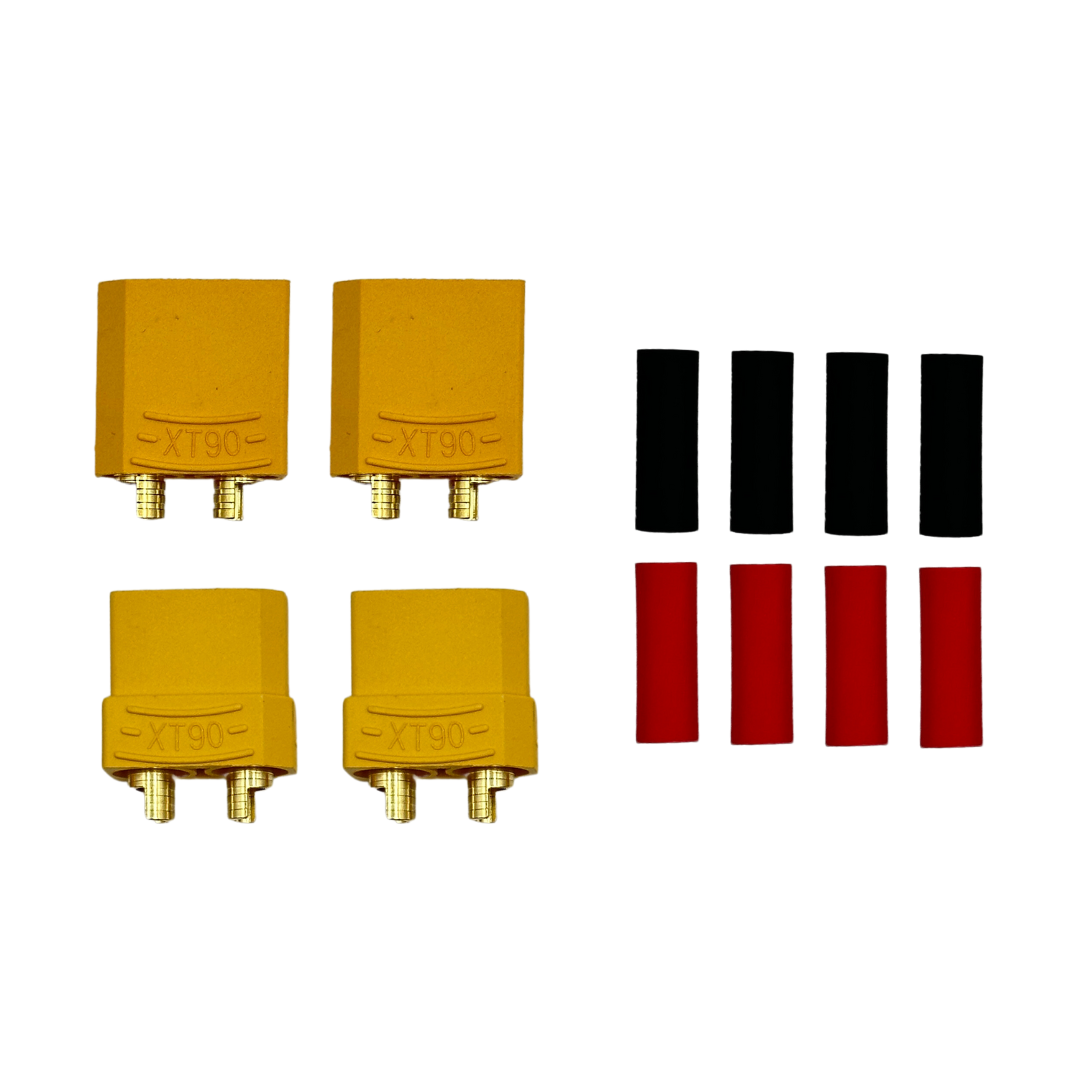 OliRC 2pcs Male XT90 XT-90 to Female Deans T plug Connector Adapter(C99-2 OliRC 2pcs Male XT90 XT-90 to Female Deans T plug Connector Adapter(C99-2