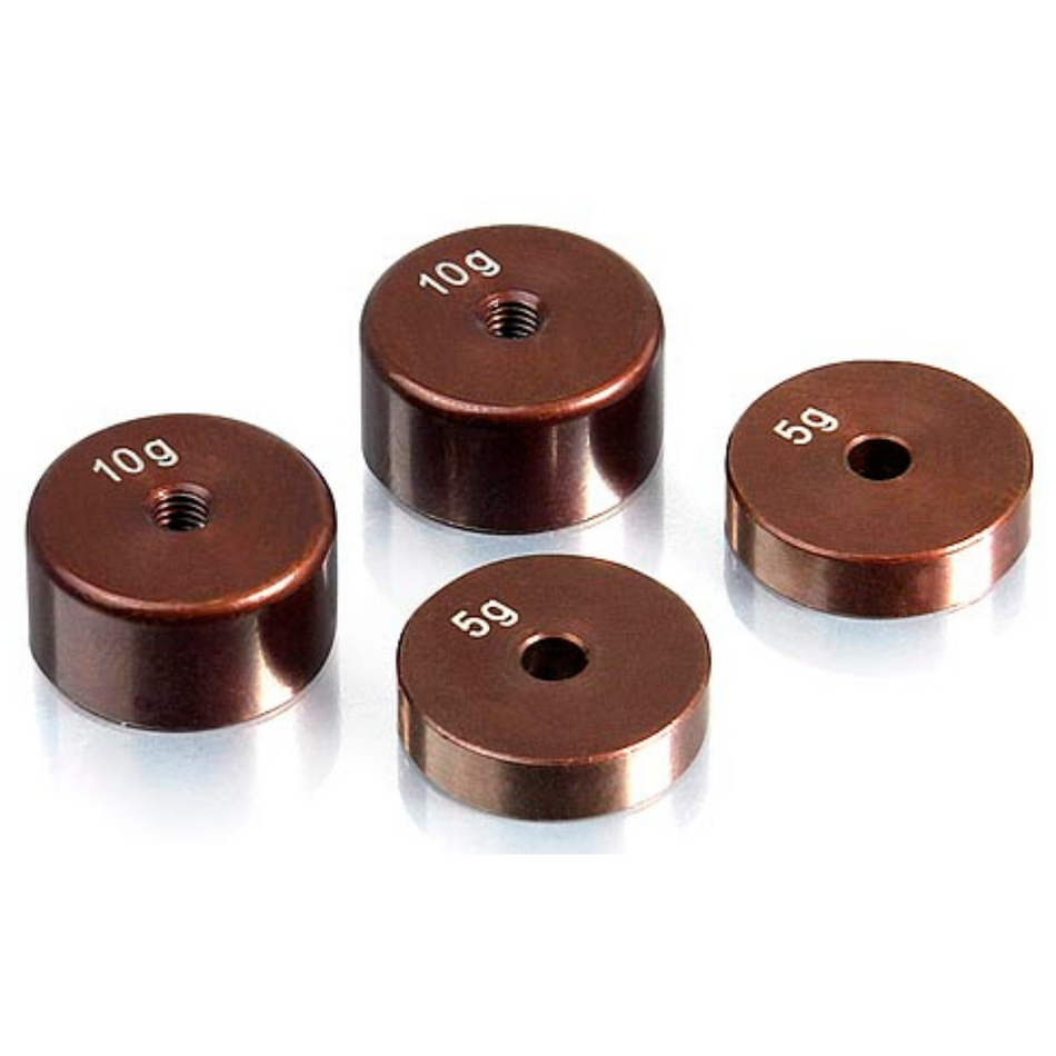 Xray Precision Balancing Chassis Weights 4pcs 309840