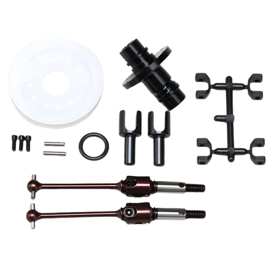 YOKOMO Aluminium Front Solid Axle 40T WJ Set for RS1.0 RS2.0, Y-RS-501SS