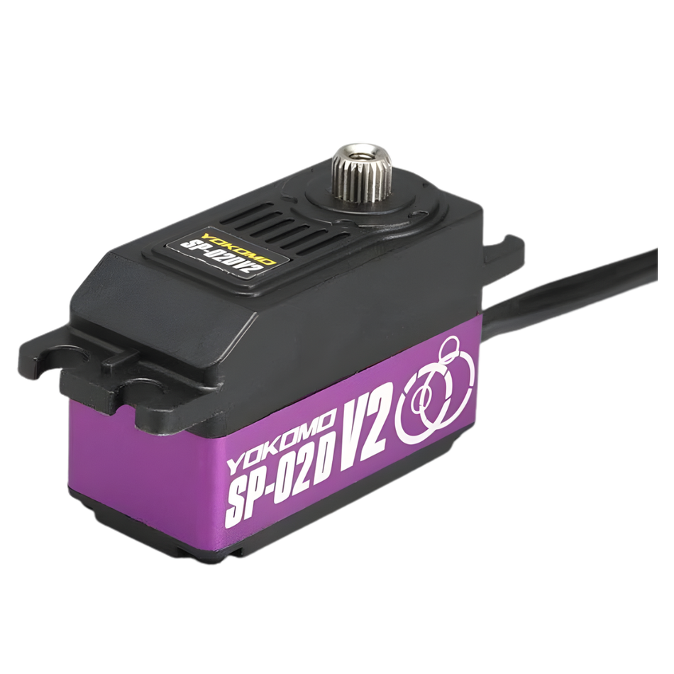 YOKOMO SP-02DV2 Programmable RWD Drift Servo Purple Y-SP-02DV2P