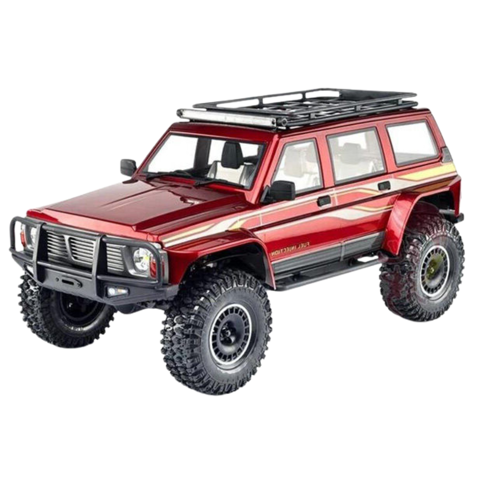 Yikong 4107PRO GQ Patrol Brushless RC Crawler 1/10 RTR Red Y-YK4107PRO-R