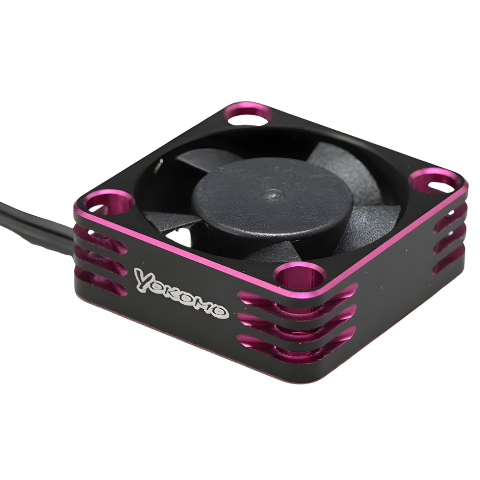 Yokomo D-CFPA Alum. Frame 30mm Cooling Fan Purple D-CFPA
