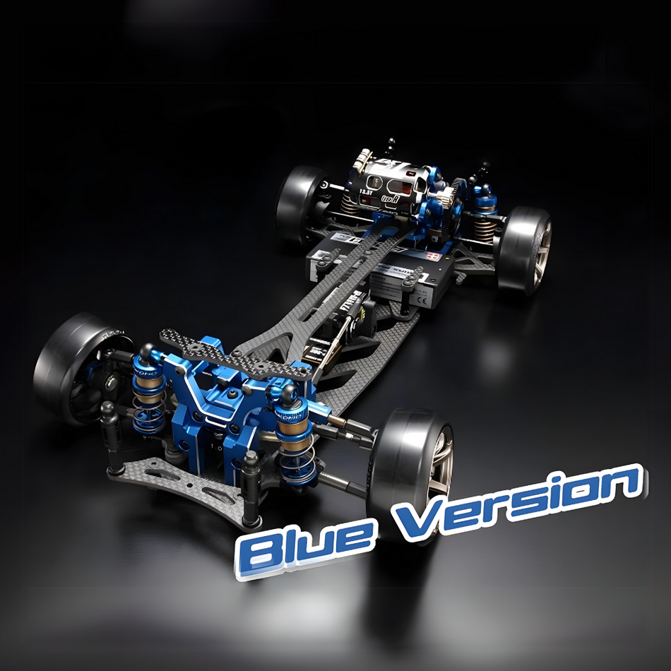 Yokomo Limited Edition Master Drift MD2.0 1/10 RWD Drift Car Kit (Blue) MDR-020BL