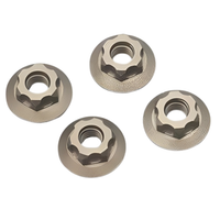 Yokomo M4 Serrated Flange Nut 11mm Thin Type RC Hardware Y-ZC-N4FLTA