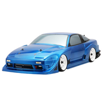 Yokomo Nissan Team TOYO GP SPORTS 180SX Clear 1/10 RC Body Shell SD-TY180B