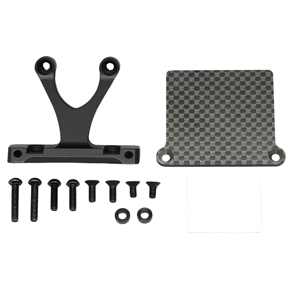 Yokomo RD/SD Series Rear ESC Mount Set Black YD-2 Y2-REMA