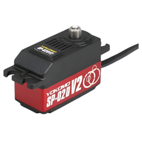 Yokomo SP02 Drift Spec V2 Low Profile Digital Servo Red SP-02DV2R