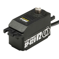 Yokomo SP-02 Drift Spec V2 Low Profile Digital Servo Black SP-02DV2A