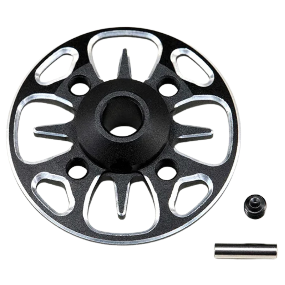 Yokomo Lightweight Aluminium Spur Gear Hub Black RD-630BK