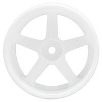Yokomo RP 1/10 RC Drift Wheel 5 Spoke Offset 6mm White RP-6113W6A