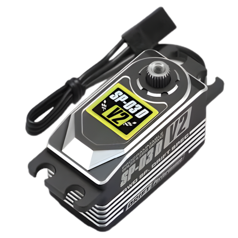 Yokomo SP-03DV2 Drift Brushless Steering Servo Black Y-SP-03DV2A