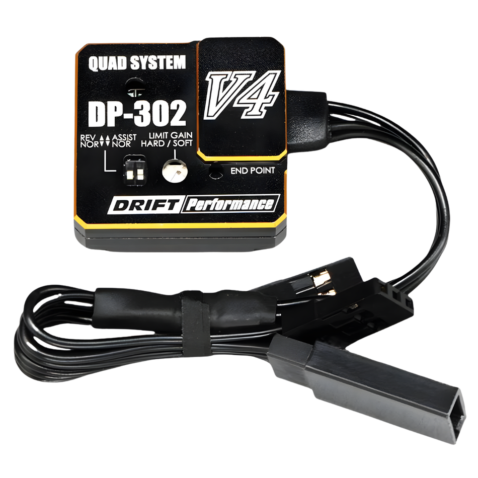 Yokomo V4 Drift Performance Gyro Black Y-DPP-302V4B