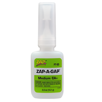 ZAP PT03 Zap A Gap CA Plus Adhesive 1 2oz Green Bottle PT-03