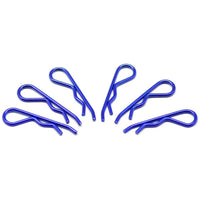 Arrowmax Body Clip 1/8 (Metallic Blue) 6pcs 103123
