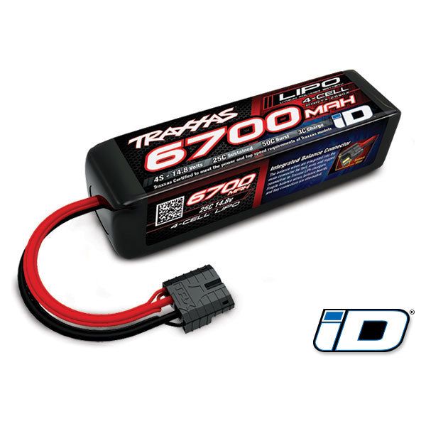 Traxxas 6700mah 14.8v 4-Cell 25C LiPo Battery 2890X